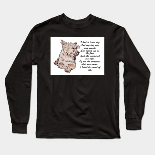 I Had A Little Dog (she)...Westie Long Sleeve T-Shirt